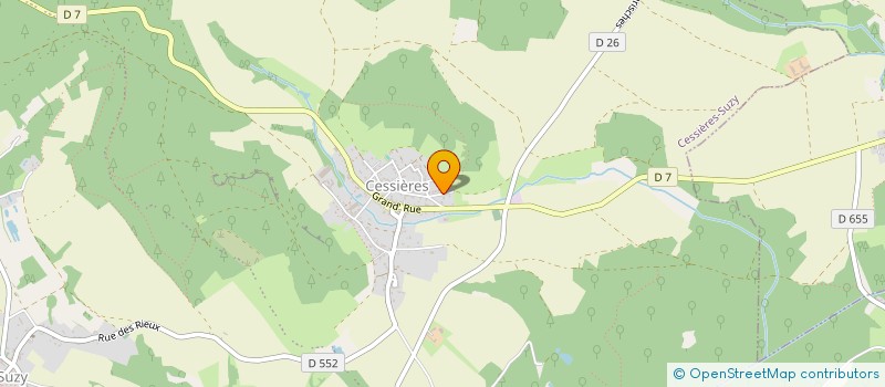 localisation de l'entreprise MONSIEUR STEPHANE MOLLARD  CESSIERES-SUZY