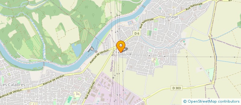 localisation de l'entreprise MONSIEUR STEPHANE MOLTO  JONAGE