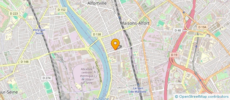 localisation de l'entreprise MONSIEUR STEPHANE MOM  ALFORTVILLE