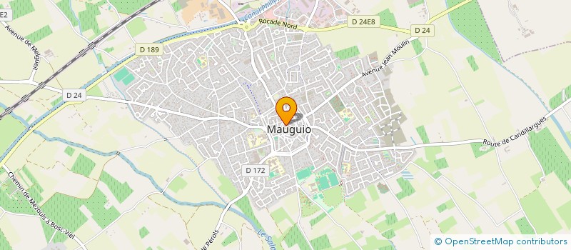 localisation de l'entreprise MONSIEUR STEPHANE MONESTIER  MAUGUIO