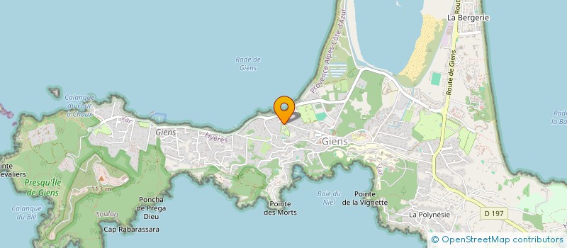 localisation de l'entreprise MONSIEUR STEPHANE MONNIN à HYERES