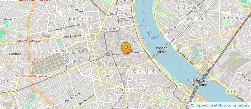 localisation de l'entreprise MONSIEUR STEPHANE MONSERRANT  BORDEAUX