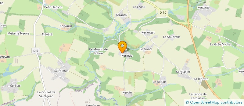 localisation de l'entreprise MONSIEUR STEPHANE MORANTIN à QUESTEMBERT