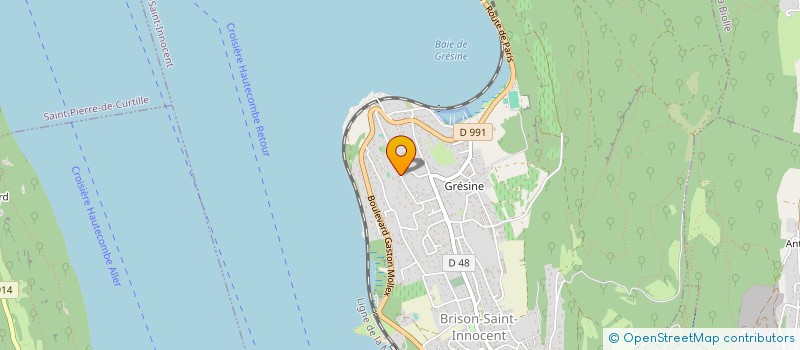 localisation de l'entreprise MONSIEUR STEPHANE MORBOIS  BRISON-SAINT-INNOCENT