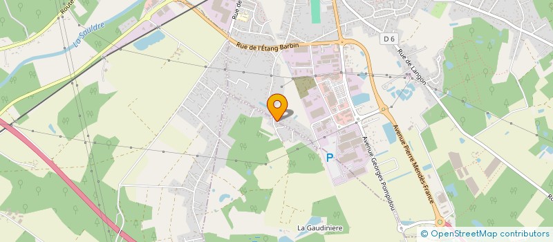 localisation de l'entreprise MONSIEUR STEPHANE MOREAU  ROMORANTIN-LANTHENAY