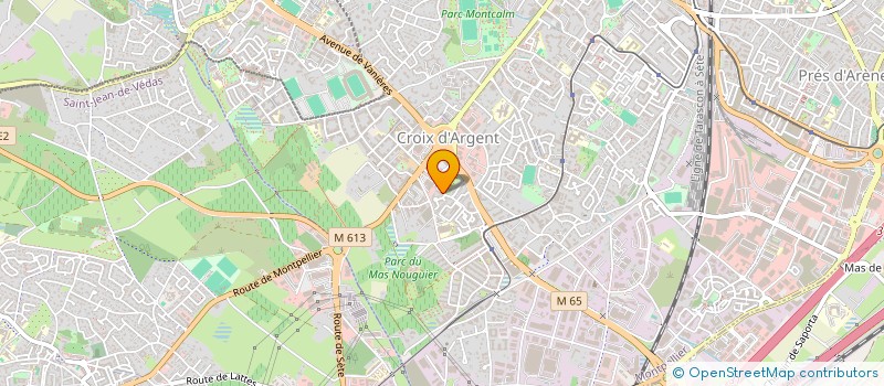 localisation de l'entreprise MONSIEUR STEPHANE MOREAU à MONTPELLIER