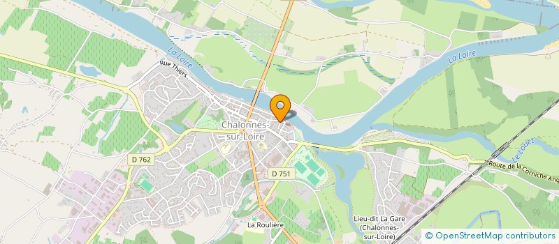 localisation de l'entreprise MONSIEUR STEPHANE MOREAU à CHALONNES-SUR-LOIRE