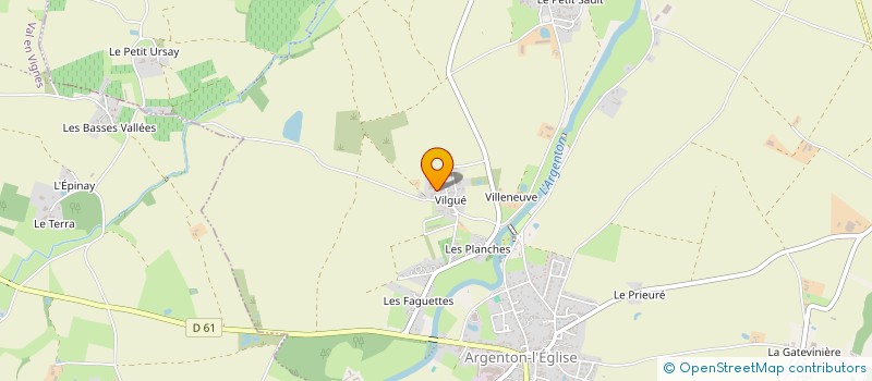 localisation de l'entreprise MONSIEUR STEPHANE MOREAU  LORETZ-D'ARGENTON