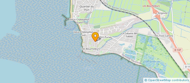 localisation de l'entreprise MONSIEUR STEPHANE MOREAU  CHATELAILLON-PLAGE