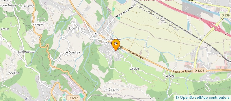 localisation de l'entreprise MONSIEUR STEPHANE MOREL  DOMANCY