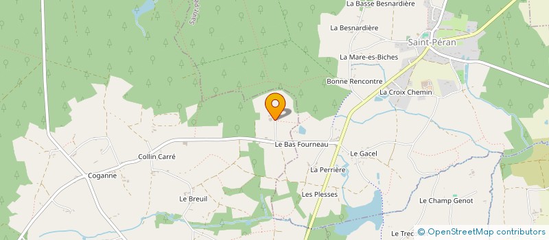localisation de l'entreprise MONSIEUR STEPHANE MOREL à PAIMPONT