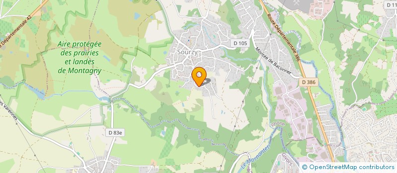 localisation de l'entreprise MONSIEUR STEPHANE MORELLON à MONTAGNY