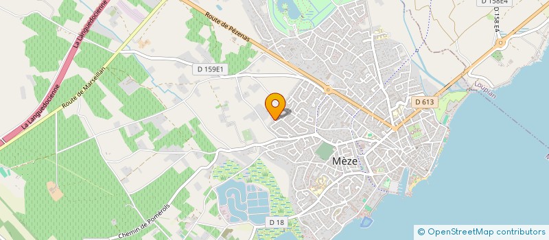 localisation de l'entreprise MONSIEUR STEPHANE MORICE à MEZE