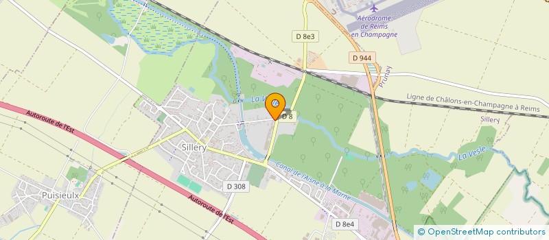 localisation de l'entreprise MONSIEUR STEPHANE MORIN  SILLERY