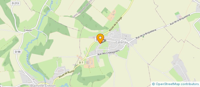 localisation de l'entreprise MONSIEUR STEPHANE MORIN  CATENAY