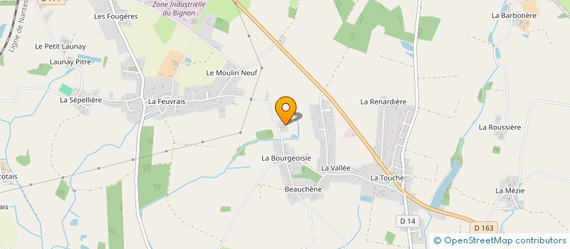 localisation de l'entreprise MONSIEUR STEPHANE MORISSON  ERBRAY