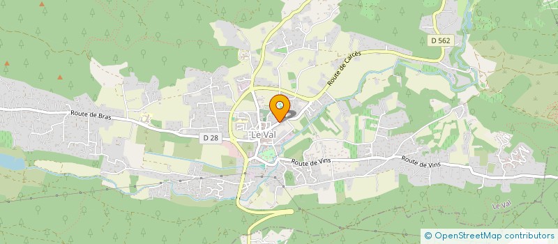 localisation de l'entreprise MONSIEUR STEPHANE MORIZE  LE VAL