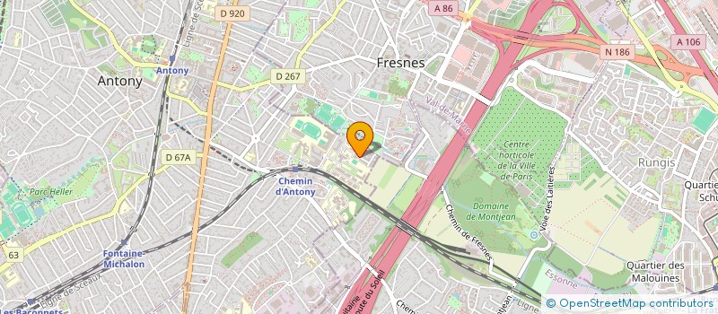 localisation de l'entreprise MONSIEUR STEPHANE MORO à ANTONY