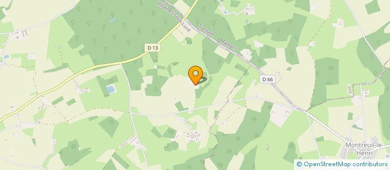 localisation de l'entreprise MONSIEUR STEPHANE MORTIER  VILLAINES SOUS LUCE