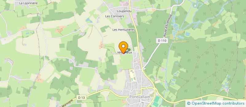 localisation de l'entreprise MONSIEUR STEPHANE MOUCAZAMBO  PONTVALLAIN