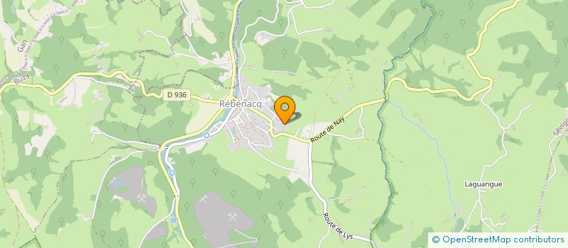 localisation de l'entreprise MONSIEUR STEPHANE MOULART  REBENACQ