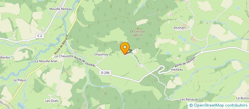 localisation de l'entreprise MONSIEUR STEPHANE MOULIN  GRANDE-VERRIERE (LA)