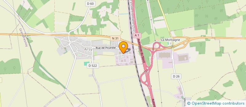 localisation de l'entreprise MONSIEUR STEPHANE MOULINOT à ARSY
