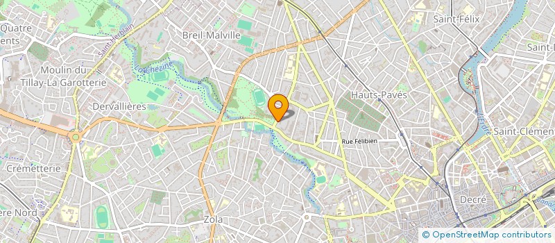 localisation de l'entreprise MONSIEUR STEPHANE MOULUN à NANTES