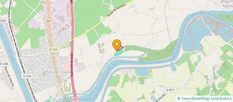 localisation de l'entreprise MONSIEUR STEPHANE MOUNIER  PONT-DE-L'ISERE