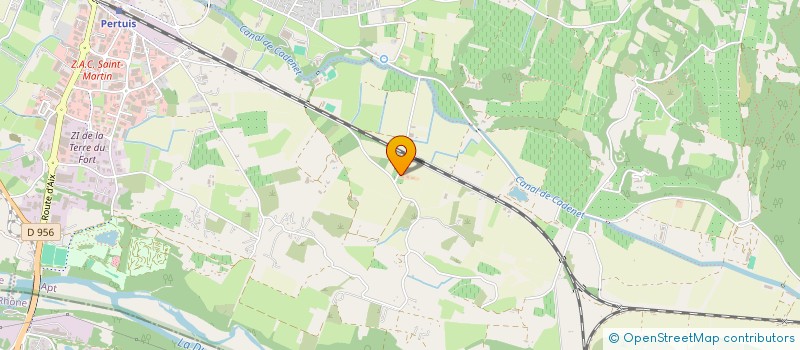 localisation de l'entreprise MONSIEUR STEPHANE MOURARD  PERTUIS