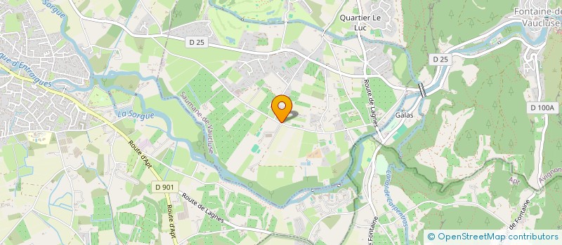 localisation de l'entreprise MONSIEUR STEPHANE MOUREN  SAUMANE-DE-VAUCLUSE