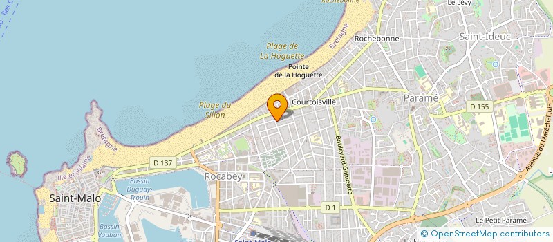 localisation de l'entreprise MONSIEUR STEPHANE MOUSSET  SAINT-MALO