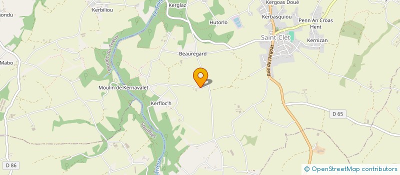 localisation de l'entreprise MONSIEUR STEPHANE MOYSAN à SAINT-CLET