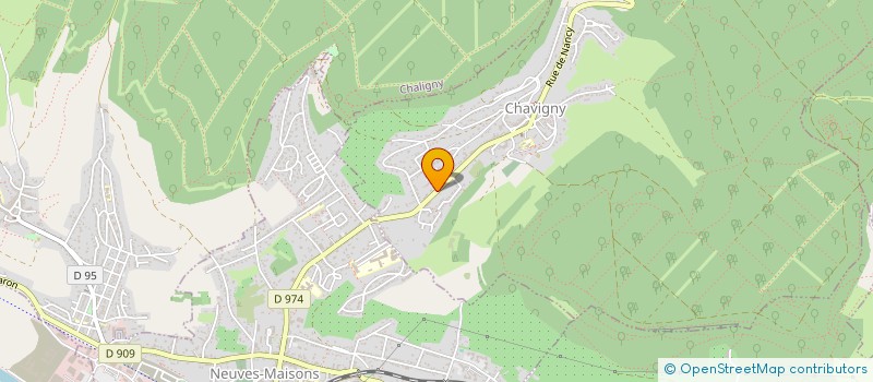 localisation de l'entreprise MONSIEUR STEPHANE MUNIER  CHAVIGNY