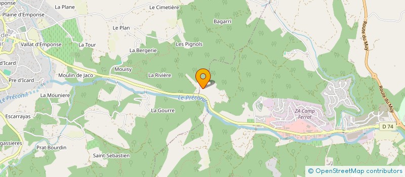 localisation de l'entreprise MONSIEUR STEPHANE MUNOS à SAINTE MAXIME