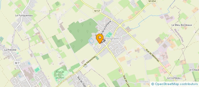 localisation de l'entreprise MONSIEUR STEPHANE MURIGNIEUX  VERLINGHEM