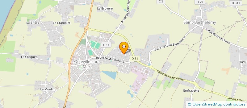 localisation de l'entreprise MONSIEUR STEPHANE MUSCADE à OCTEVILLE-SUR-MER