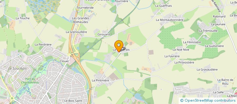 localisation de l'entreprise MONSIEUR STEPHANE MUSSET à CARQUEFOU