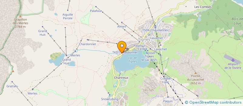 localisation de l'entreprise MONSIEUR STEPHANE MUTH  TIGNES