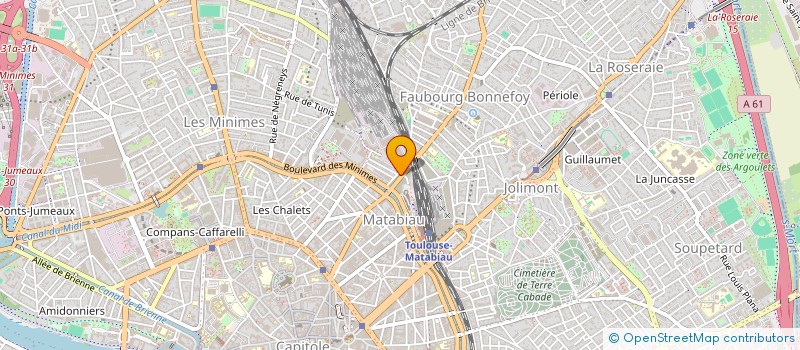 localisation de l'entreprise MONSIEUR STEPHANE MUTSINZI  TOULOUSE