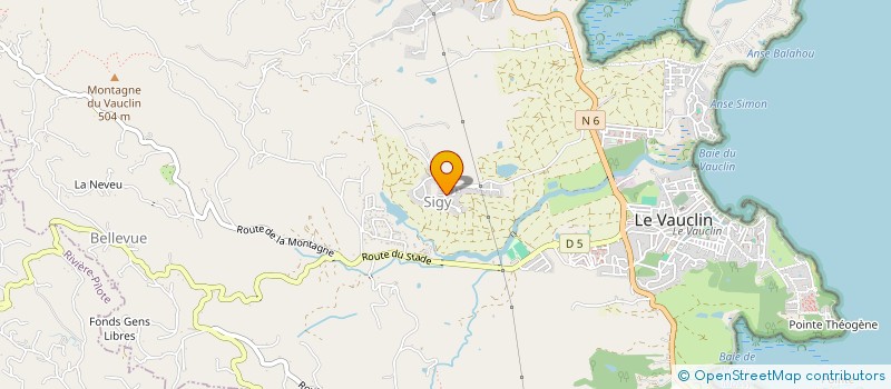 localisation de l'entreprise MONSIEUR STEPHANE NANCY  VAUCLIN