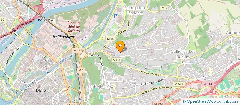 localisation de l'entreprise MONSIEUR STEPHANE NAPIE  SAINT-JULIEN-LES-METZ