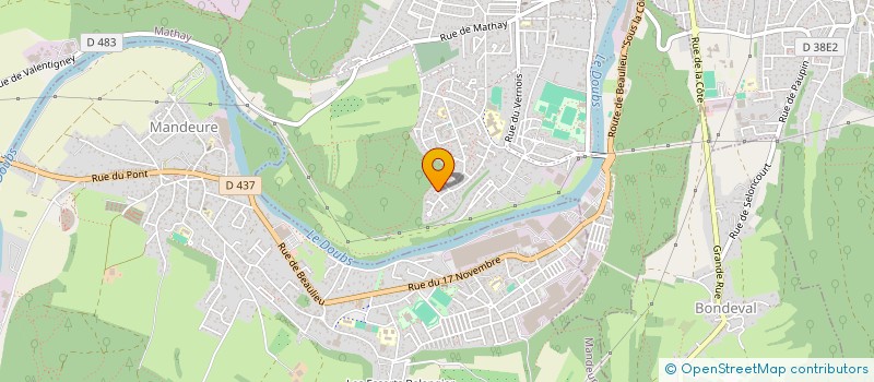 localisation de l'entreprise MONSIEUR STEPHANE NAPOLITANO  VALENTIGNEY