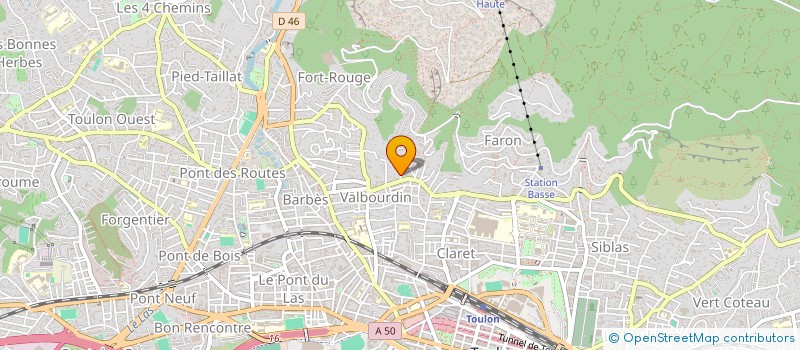 localisation de l'entreprise MONSIEUR STEPHANE NARDELLI  TOULON