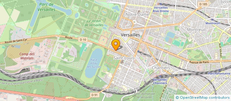 localisation de l'entreprise MONSIEUR STEPHANE NAVARRE à VERSAILLES