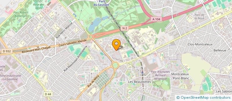 localisation de l'entreprise MONSIEUR STEPHANE NERPLAT à AULNAY-SOUS-BOIS