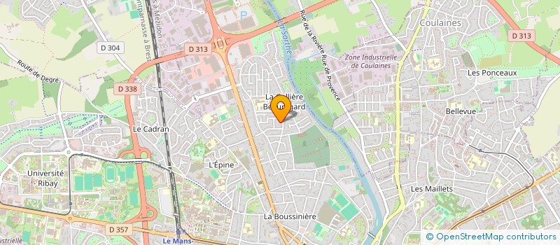 localisation de l'entreprise MONSIEUR STEPHANE NGUYEN  LE MANS