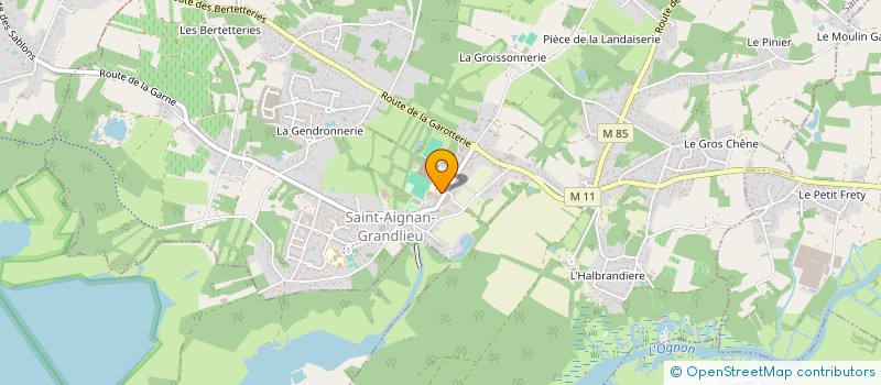 localisation de l'entreprise MONSIEUR STEPHANE NICOL  SAINT-AIGNAN-GRANDLIEU