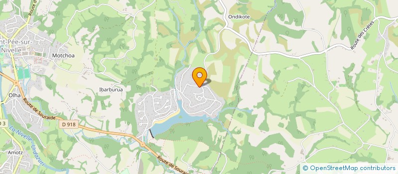 localisation de l'entreprise MONSIEUR STEPHANE NICOLAS  SAINT-PEE-SUR-NIVELLE