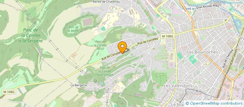 localisation de l'entreprise MONSIEUR STEPHANE NICOLET à DIJON